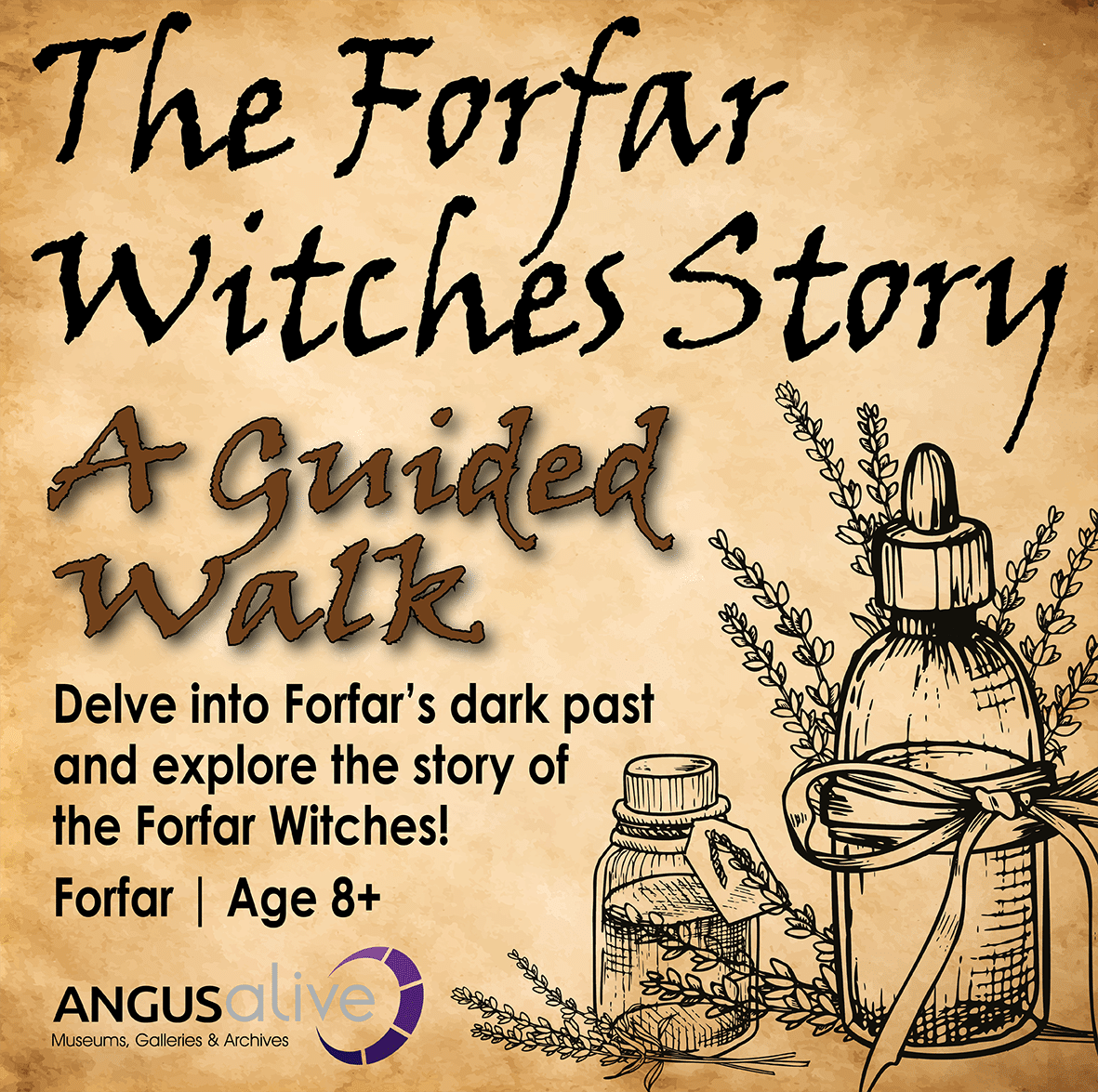 The Forfar Witches Story A guided walk