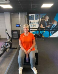Linda Proctor after losing 3 stone on her journey to fitness