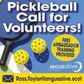 Call for Pickleball Volunteers