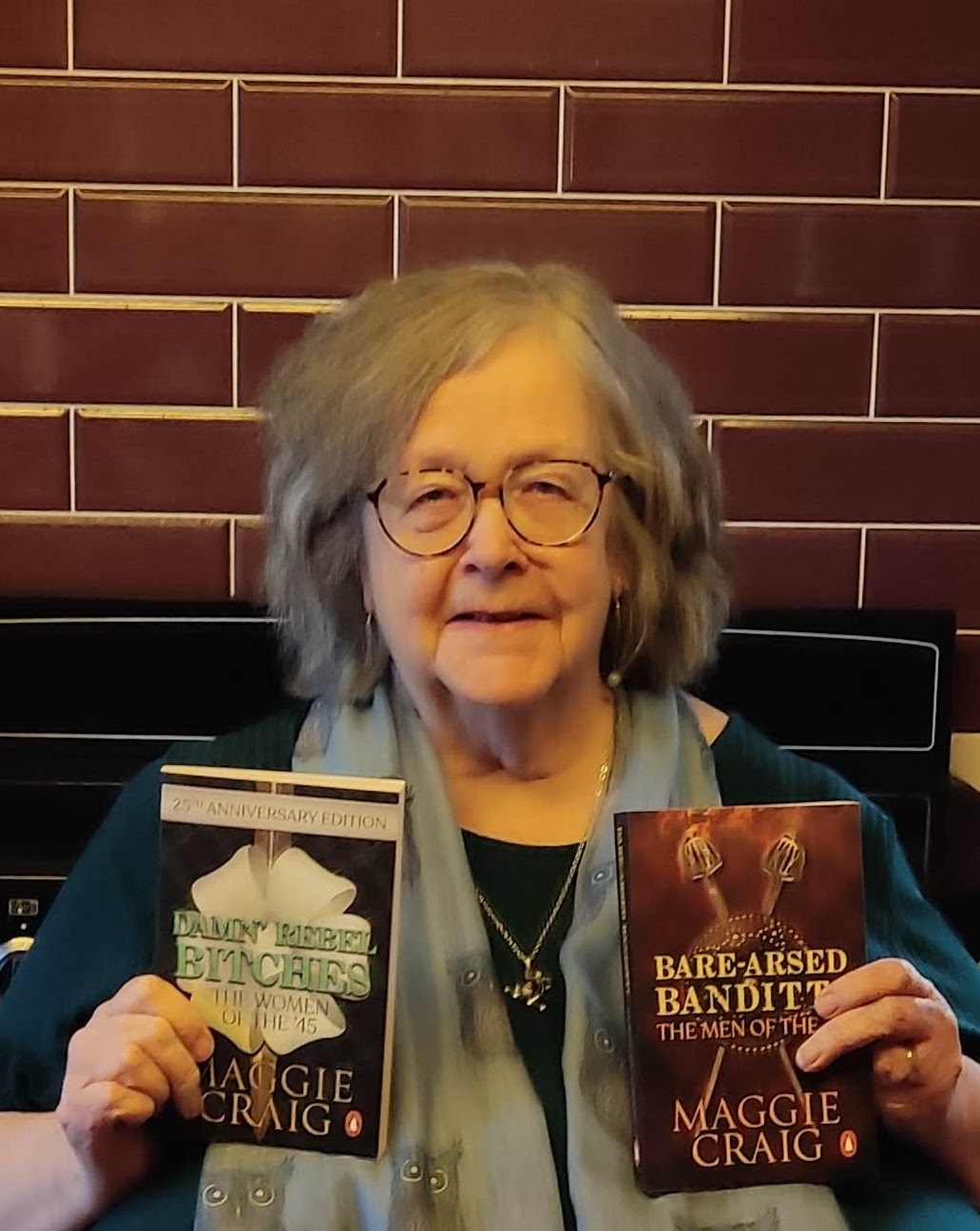 Damn Rebel Bitches & Bare-Arsed Banditti’ – A Jacobite Tea with historian Maggie Craig